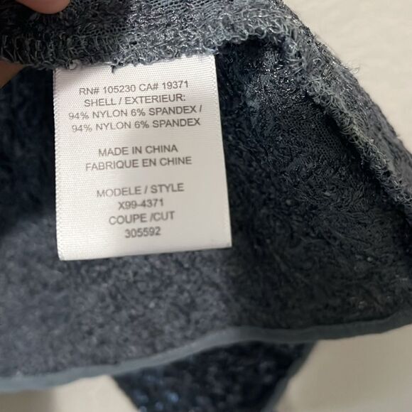 JOIE Sparkly Blue/Grey Sequin Vest, Size S - Picture 9 of 10